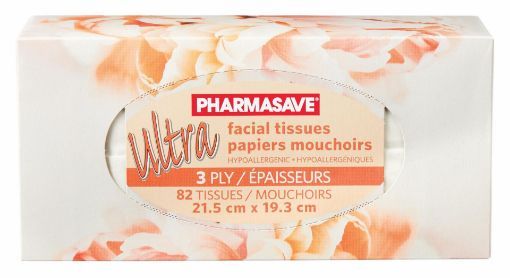 Picture of PHARMASAVE ULTRA FACIAL TISSUE 3 PLY 82S